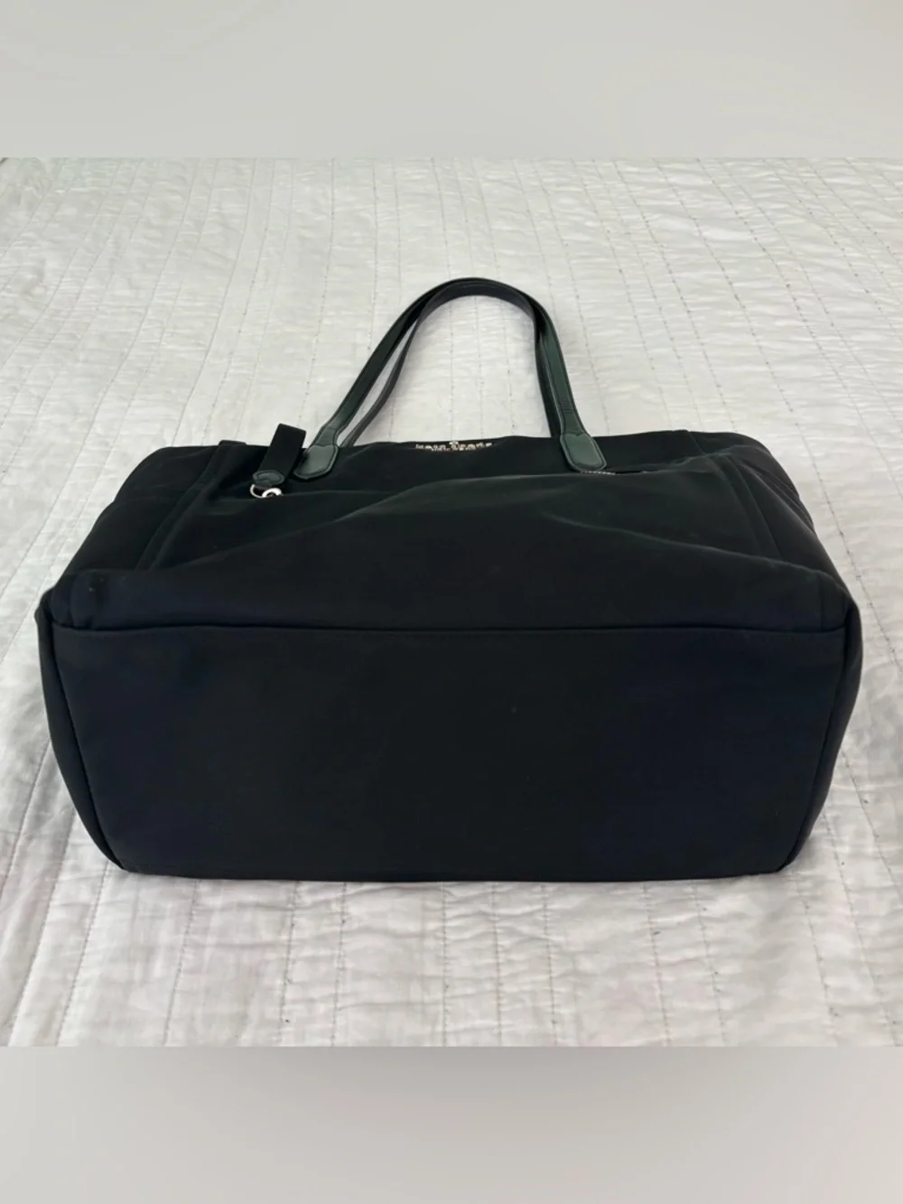 Kate Spade Chelsea Black Nylon Tote Bag with Multiple Pockets - Picture 2 of 14